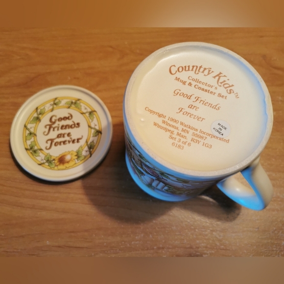 Vintage Mug & Coaster Set - Picture 9 of 11